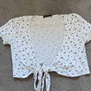 brandy melville blue floral